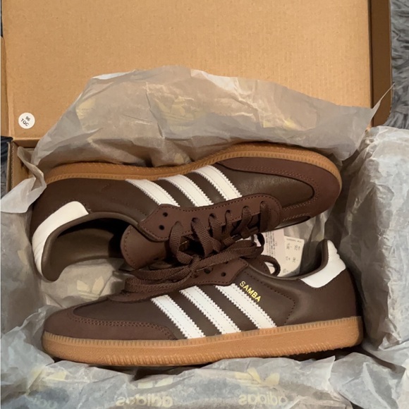 adidas Originals Shoes - Adidas Samba Brown Sneakers (Women’s)